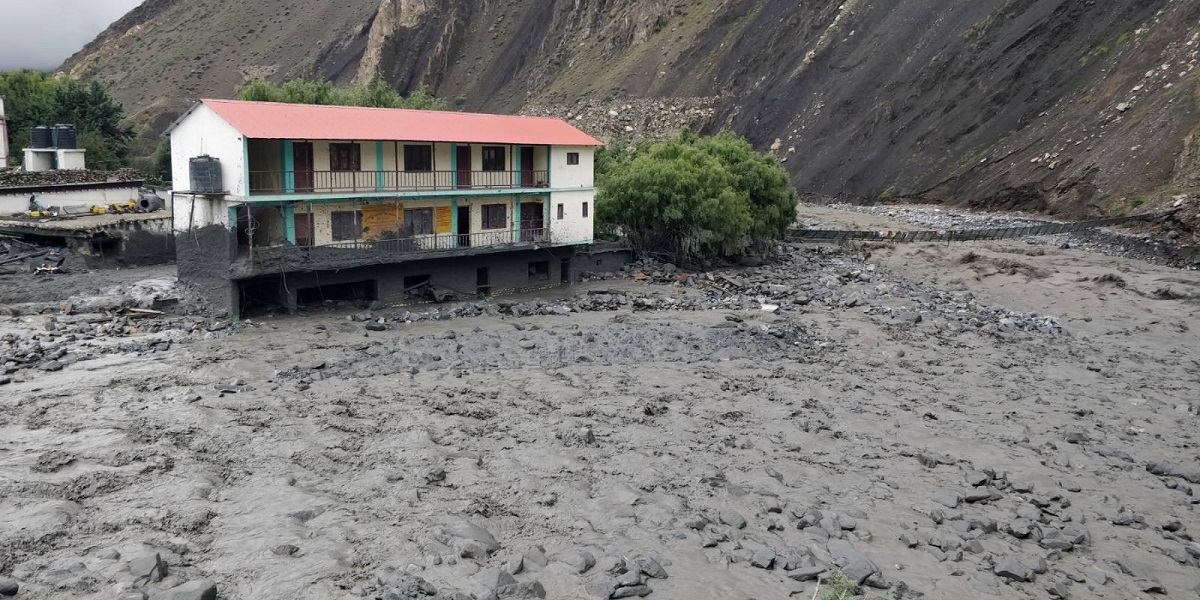 कागबेनीमा बाढी नियन्त्रण गर्न पक्की पर्खाल निर्माण